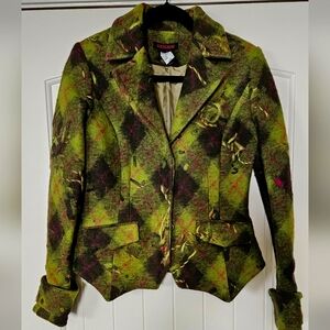 Simon Chang Wool Blazer